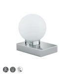 DAVI Nikiel mat E14 ściemnialna Lampka stołowa Trio 5900011-07