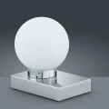 Lampka stołowa DAVI Nikiel mat E14 ściemnialna Trio 5900011-07 | 4017807108033 noxbox lampynox www.lampynox.pl