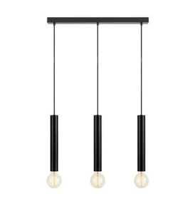 SENCILLO czarny 3xE27 Lampa wisząca Markslojd 108262