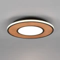 Plafon DEACON Brąz | Czarny mat 37W 3000K ściemnailny Trio 626610232 | 4017807505498 noxbox lampynox www.lampynox.pl