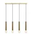 Lampa wisząca SENCILLO mosiądz 4xE27 Markslojd 108263 | 7330024601833 noxbox lampynox www.lampynox.pl