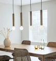 Lampa wisząca SENCILLO mosiądz 4xE27 Markslojd 108263 | 7330024601833 noxbox lampynox www.lampynox.pl