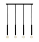 SENCILLO czarny 4xE27 Lampa wisząca Markslojd 108264