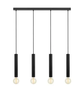 SENCILLO czarny 4xE27 Lampa wisząca Markslojd 108264