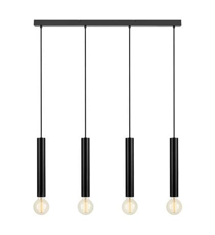 Lampa wisząca SENCILLO czarny 4xE27 Markslojd 108264 | 7330024601840 noxbox lampynox www.lampynox.pl