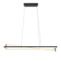 Lampa wisząca EDGE Czarny mat LED 35W 2700-4000K ściemnialny Trio 326810132 | 4017807506518 noxbox lampynox www.lampynox.pl
