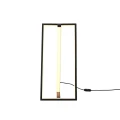 Lampka stołowa EDGE czarny mat LED 9W DIM 2700-4000K ściemnialny Trio 526810132 | 4017807506471 noxbox lampynox www.lampynox.pl