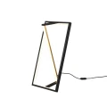 Lampka stołowa EDGE czarny mat LED 9W DIM 2700-4000K ściemnialny Trio 526810132 | 4017807506471 noxbox lampynox www.lampynox.pl