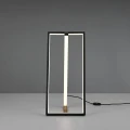 Lampka stołowa EDGE czarny mat LED 9W DIM 2700-4000K ściemnialny Trio 526810132 | 4017807506471 noxbox lampynox www.lampynox.pl