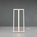 Lampka stołowa EDGE Biały mat LED 9W DIM 2700-4000K ściemnialny Trio 526810131 | 4017807506488 noxbox lampynox www.lampynox.pl