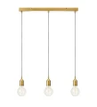 Lampa wisząca BRONX brąz 3xE27 Markslojd 108097 | 7330024599086 noxbox lampynox www.lampynox.pl