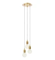 Lampa wisząca BRONX brąz Ø 25cm 3xE27 Markslojd 108099 | 7330024599109 noxbox lampynox www.lampynox.pl