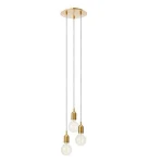 BRONX brąz Ø 25cm 3xE27 Lampa wisząca Markslojd 108099