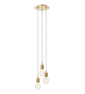 BRONX brąz Ø 25cm 3xE27 Lampa wisząca Markslojd 108099