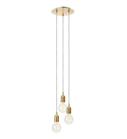 Lampa wisząca BRONX brąz Ø 25cm 3xE27 Markslojd 108099 | 7330024599109 noxbox lampynox www.lampynox.pl
