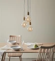 Lampa wisząca BRONX brąz Ø 25cm 3xE27 Markslojd 108099 | 7330024599109 noxbox lampynox www.lampynox.pl