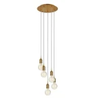 BRONX brąz Ø 32cm 5xE27 Lampa wisząca Markslojd 108100