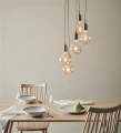 Lampa wisząca BRONX brąz Ø 32cm 5xE27 Markslojd 108100 | 7330024599116 noxbox lampynox www.lampynox.pl