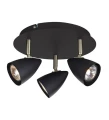 Spot CIRO czarny | stal Ø 23cm 3xGU10 Markslojd 107411 | 7330024578494 noxbox lampynox www.lampynox.pl