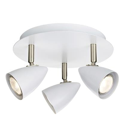 Spot CIRO biały | stal Ø 23cm 3xGU10 Markslojd 107412 | 7330024578500 noxbox lampynox www.lampynox.pl