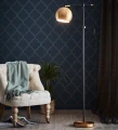 Lampa podłogowa stojąca regulowana CHESTER czarny | brąz E27 Markslojd 107231 | 7330024573680 noxbox lampynox www.lampynox.pl