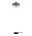 Lampa podłogowa stojąca CROWN czarny | przydymiony Ø 40cm 3xE14 Markslojd 107947 | 7330024588356 lampynox noxbox www.lampynox.pl