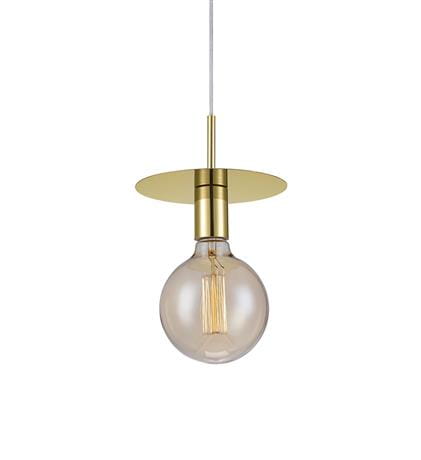 Lampa wisząca DISC złoty Ø 18cm E27 Markslojd 106150 | 7330024556645 noxbox lampynox www.lampynox.pl