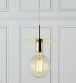 Lampa wisząca DISC złoty Ø 18cm E27 Markslojd 106150 | 7330024556645 noxbox lampynox www.lampynox.pl