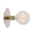Kinkiet ścienny DISC złoty Ø 18cm E27 Markslojd 106154 | 7330024556683 noxbox lampynox www.lampynox.pl