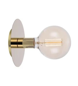 DISC złoty Ø 18cm E27 Kinkiet ścienny Markslojd 106154