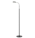 FLEX czarny | chrom LED 5W 3000K Lampa podłogowa stojąca Markslojd 106465