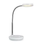 FLEX biały | chrom LED 5W 3000K Lampa stołowa Markslojd 106466
