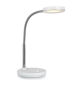 FLEX biały | chrom LED 5W 3000K Lampa stołowa Markslojd 106466
