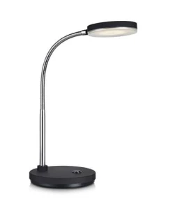 FLEX czarny | chrom LED 5W 3000K Lampa stołowa Markslojd 106467