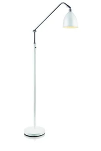FREDRIKSHAMN biały E27 Lampa podłogowa Markslojd 105022