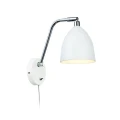 Kinkiet ścienny regulowany FREDRIKSHAMN biały E27 Markslojd 105026 | 7330024533936 noxbox lampynox www.lampynox.pl