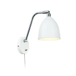 FREDRIKSHAMN biały E27 Kinkiet ścienny regulowany Markslojd 105026
