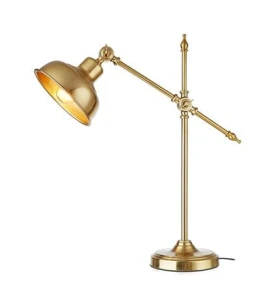 GRIMSTAD złoty E27 Lampka stołowa Markslojd 108116