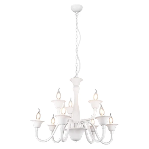Żyrandol ELSA Biały mat 9xE14 Trio 112900931 | 4017807504934 noxbox lampynox www.lampynox.pl