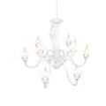 Żyrandol ELSA Biały mat 9xE14 Trio 112900931 | 4017807504934 noxbox lampynox www.lampynox.pl