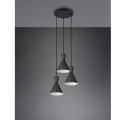 Lampa wisząca ENZO Czarny mat 3xE27 RL R30783932 | 4017807503791 noxbox lampynox www.lampynox.pl