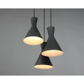 Lampa wisząca ENZO Czarny mat 3xE27 RL R30783932 | 4017807503791 noxbox lampynox www.lampynox.pl
