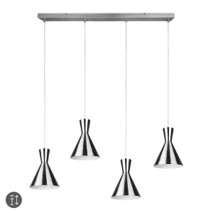 ENZO Nikiel mat 4xE27 Lampa wisząca RL R30784007