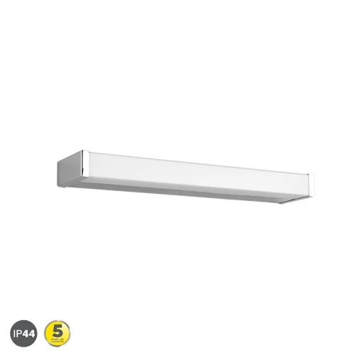 Kinkiet łazienkowy na lustro FABIO Chrom, szer. 42cm LED 6W 3000K IP44 Trio 283814206 | 4017807507959 noxbox lampynox www.lampynox.pl