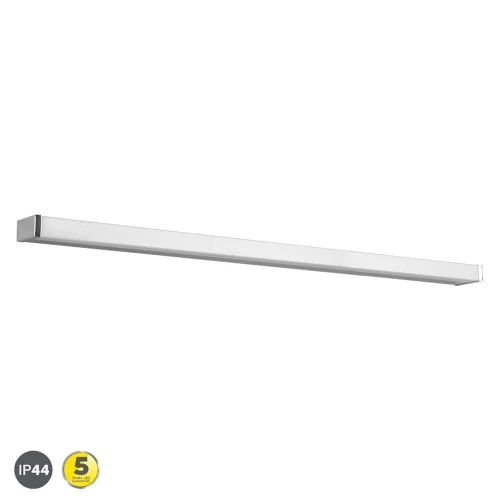 Kinkiet łazienkowy na lustro FABIO Chrom, szer. 120cm LED 20W 3000K IP44 Trio 283811206 | 4017807507997 noxbox lampynox www.lampynox.pl