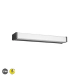 FABIO Czarny mat, szer. 42cm LED 6W 3000K IP44 Kinkiet łazienkowy na lustro Trio 283814232