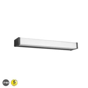 FABIO Czarny mat, szer. 42cm LED 6W 3000K IP44 Kinkiet łazienkowy na lustro Trio 283814232