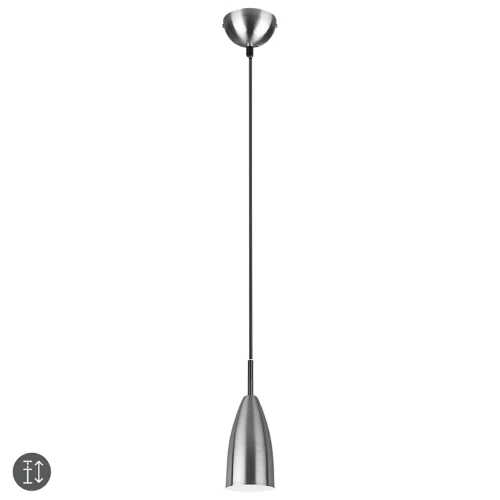 Lampa wisząca Nikiel Czarny mat E14 RL R30691007 | 4017807503227 noxbox lampynox www.lampynox.pl