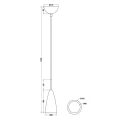 Lampa wisząca FARIN Czarny mat E14 RL R30691032 | 4017807503210 noxbox lampynox www.lampynox.pl