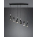 Lampa wisząca FARIN Czarny mat 6xE14 RL R30696032 | 4017807503265 noxbox lampynox www.lampynox.pl